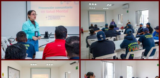 Reynosa fortalece la salud mental de Protección Civil y Bomberos