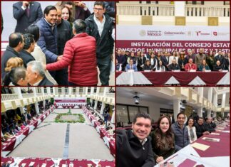 Carlos Peña Ortiz destaca respaldo federal y estatal en seguridad y agua