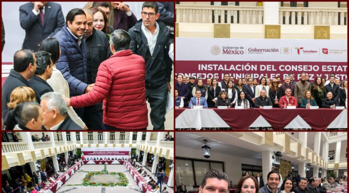 Carlos Peña Ortiz destaca respaldo federal y estatal en seguridad y agua