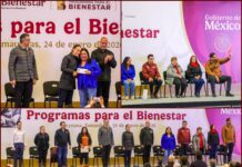 Claudia Sheinbaum entrega apoyos federales en Reynosa