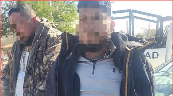 Dos presuntos extorsionadores son detenidos tras amenazar a conductor de Didi en el Centro de Reynosa