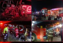 Choque de autobús con pacientes de Tampico deja seis heridos en NL