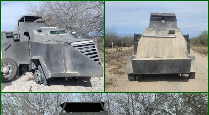 Aseguramiento de vehículos «Monstruos» en Camargo