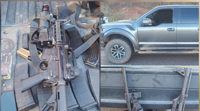 Detención de cuatro sujetos armados en carretera Mazatlán-Durango refuerza la seguridad en Sinaloa