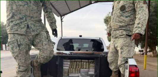 Detienen a elementos de SEDENA por tráfico de cocaína en Sonora