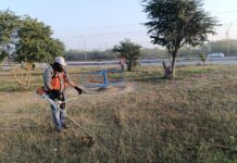 Realiza Municipio de Reynosa limpieza matutina de la vía pública