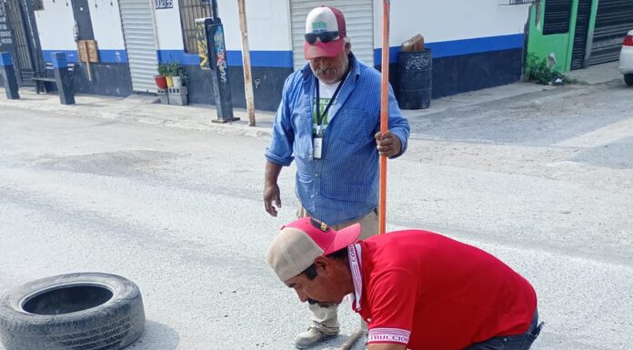 Realiza Comapa de Reynosa trabajos de instalación y reposición de brocales en la ciudad