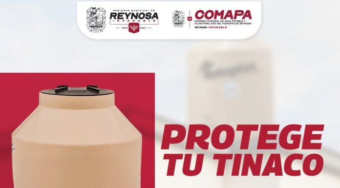 Recomienda COMAPA proteger tinacos y tuberías ante bajas temperaturas
