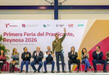 Inauguraron el Alcalde de Reynosa y Secretario del Trabajo de Tamaulipas, Feria del Practicante