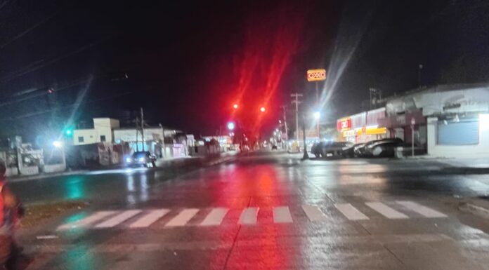 Rehabilitó Gobierno de Reynosa señalización de avenida Rodolfo Garza mediante jornada nocturna