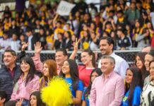 Celebraron Carlos y Alejandra el Festival del Día del Amor y la Amistad con más de 2 Mil estudiantes