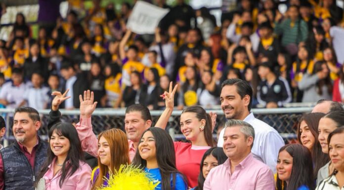 Celebraron Carlos y Alejandra el Festival del Día del Amor y la Amistad con más de 2 Mil estudiantes