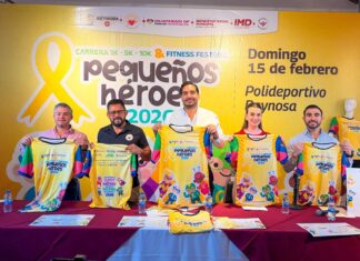 Atletas reynosenses apoyan a los Pequeños Héroes en su lucha contra el cáncer