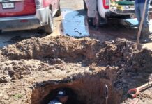 Solucionó COMAPA fugas de agua potable en diversos sectores de la ciudad