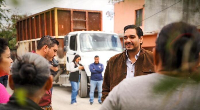 Inició el Alcalde Carlos Peña Ortiz Jornada de Limpieza Imparable en la Lázaro Cárdenas