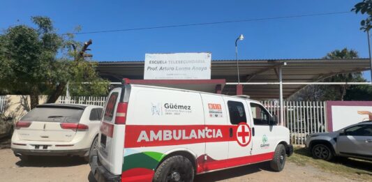 Exesposo apuñala a mujer dentro de telesecundaria en Güémez