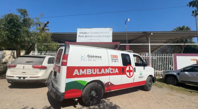 Exesposo apuñala a mujer dentro de telesecundaria en Güémez