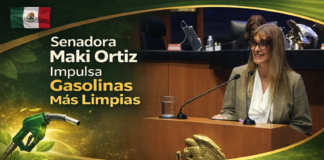 Maki Ortiz impulsa gasolinas más limpias