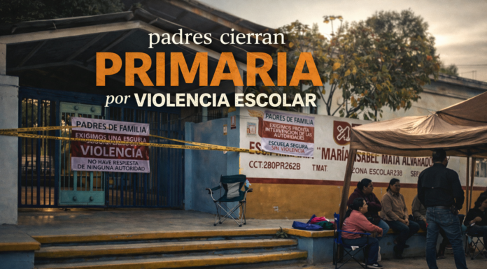 Padres de familia cierran primaria en Ciudad Victoria por graves denuncias de bullying