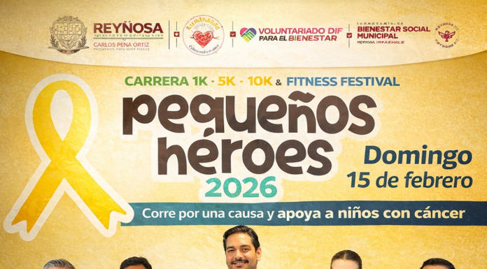 Cifra histórica: carrera con causa reúne a 1,500 corredores en Reynosa