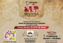 Ya empezó el festejo del 277 Aniversario de la Fundación de Reynosa