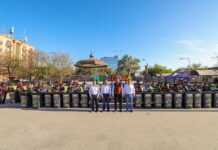 Fortalece Carlos Peña Ortiz equipamiento de trabajadores municipales