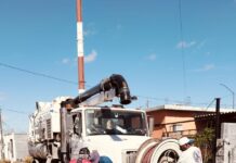 Realizó COMAPA mantenimiento en red sanitaria del fracc. Los Almendros