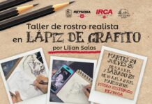 Promueve Gobierno de Carlos Peña Ortiz taller gratuito de dibujo realista