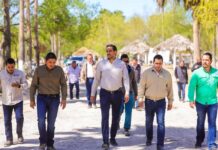 Avanza rehabilitación de La Playita supervisada por el Alcalde de Reynosa