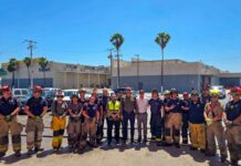 Acompañó Alcalde Carlos Peña Ortiz en Cursos de Capacitación a Protección Civil