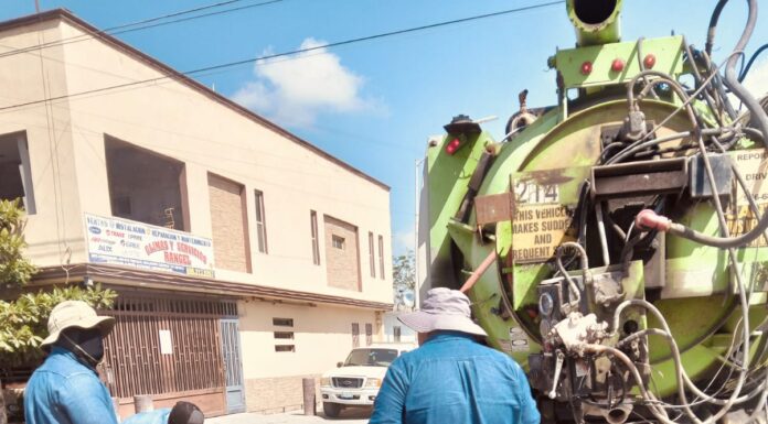 Realizó COMAPA Reynosa mantenimiento sanitario en Balcones de Alcalá