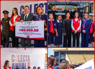 Gobierno de Reynosa dona 150 mil pesos a Cruz Roja