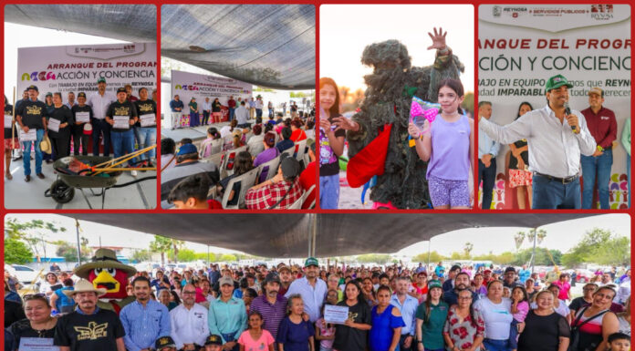 Acción y Conciencia impulsa limpieza en Reynosa