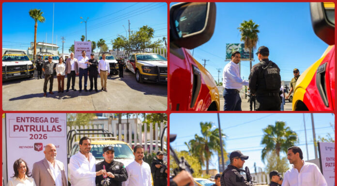 Carlos Peña Ortiz entrega 12 patrullas 2026