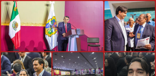 Peña Ortiz asiste a 4º Informe de Américo Villarreal