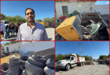 Reynosa intensifica descacharre y limpieza urbana