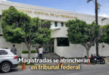 Magistradas suspendidas se atrincheran en oficinas del Poder Judicial en Ciudad Victoria