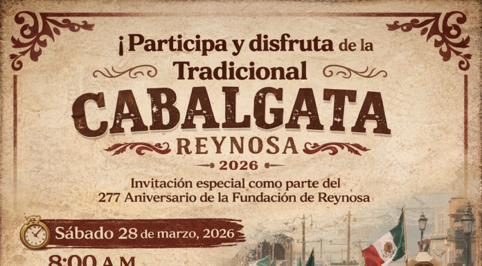 Carlos Peña Ortiz encabezará Cabalgata 2026 por aniversario de Reynosa