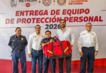 Entregó Carlos Peña Ortiz equipo vital para el Cuerpo de Bomberos de Reynosa