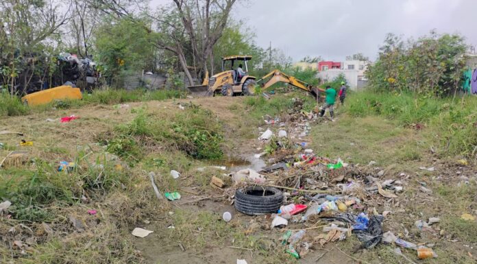 Intensificó Gobierno de Carlos Peña Ortiz programa permanente de desazolve de drenes y canales