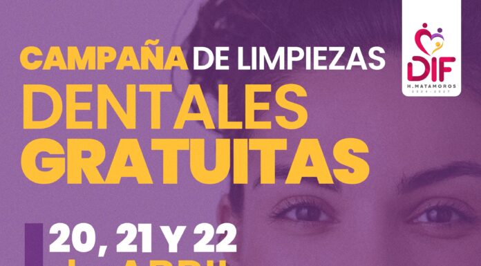 DIF Matamoros impulsa salud bucal gratuita