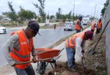 Desarrolla Gobierno de Reynosa mantenimiento preventivo de infraestructura por lluvias