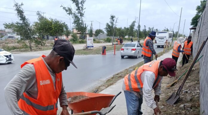 Desarrolla Gobierno de Reynosa mantenimiento preventivo de infraestructura por lluvias