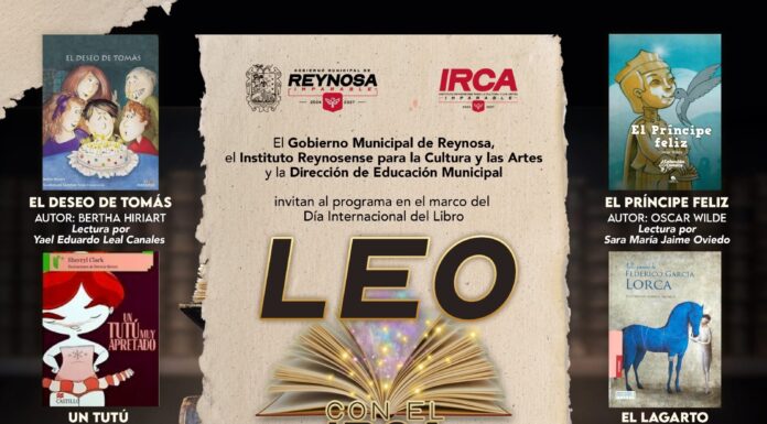 Invita Gobierno de Carlos Peña Ortiz a celebrar el Día Internacional del Libro