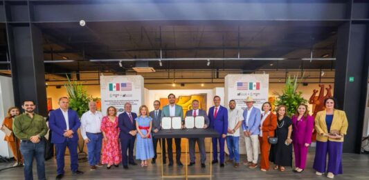 Reafirman hermanamiento de ciudades Reynosa-McAllen, Carlos Peña Ortiz y Javier Villalobos