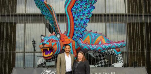 Recibió Carlos Peña Ortiz a la Cónsul estadounidense Mary Virginia Hantsch