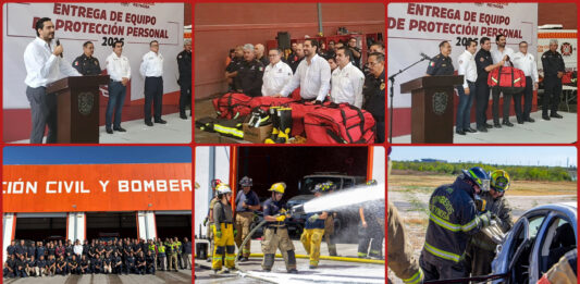Reynosa fortalece a Bomberos con nuevo equipo
