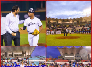 Carlos Peña Ortiz inaugura juego en Reynosa