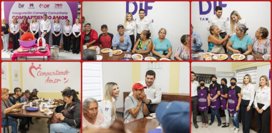 Inaugura DIF Matamoros comedor comunitario “Compartiendo Amor” para fortalecer la seguridad alimentaria
