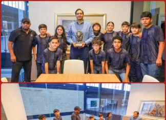 Peña Ortiz impulsa deporte con Leones Negros